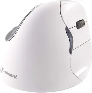 Evoluent VM4RB VerticalMouse 4 Right Hand Ergonomic Mouse with Bluetooth Connection for Mac OS (Regular Size)