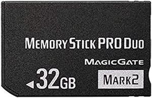 GYWY MS 32GB Memory Stick Pro Duo (MARK2) for Sony PSP Camera Memory Card