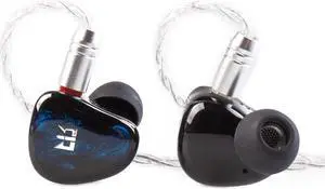 Kinboofi TRI Star River in Ear Monitor Headphone, Wried Headphone, Four Tuning Modes IEM Headphone, Dual Flagship Dynamic Drivers Professional Sport Headphones (Blue, 4.4 Version)...