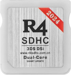 MVIIOE 2024 Wood Version SD Memory Card with 32GB TF SD Card Compatible with 2DS NDS 3DS, No Game timebomb