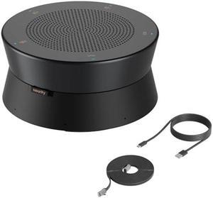 Nearity A21S Conference Speaker and Microphone, Zoom Certified Speakerphone w/8 Mics, 16ft Voice Pickup, AI 2.0 Noise Cancelling, USB Speakermic with Daisy Chain, Works with Microsoft/Teams/Google Mee