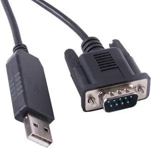 USB to DB9 D-Sub Male Com Port FTDI RS232 Serial Converter Adapter Communication Upgrade Cable, by usangreen