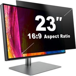 TOPrivaTech Computer Privacy Screen 23 Inch 16:9, 1-Pack - Enhanced Anti-Glare & Blue Light Filter for Comprehensive Eye Care