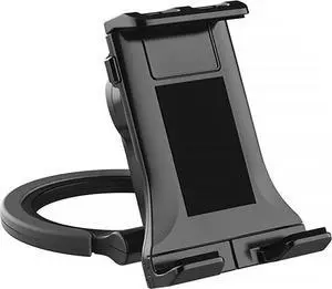 ZERODAMAGE SAHARA CASE SaharaCase - 2 in 1 Holder Mount for Most Cell Phones and Tablets [360-Degree Rotation] Rugged Wall-Mountable Stand - Black