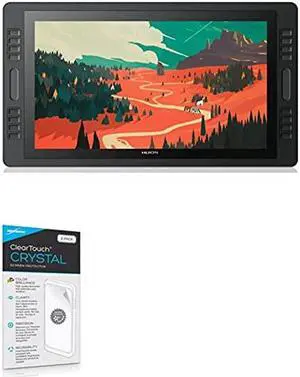 BoxWave Screen Protector Compatible with Huion KAMVAS PRO 22 - ClearTouch Crystal (2-Pack), HD Film Skin - Shields from Scratches for Huion KAMVAS PRO 22