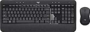 Logitech MK540 Advanced Wireless Keyboard Full Size for Windows Keyboard and Mouse, Long Battery Life, Caps Lock Indicator Light, Hot Keys