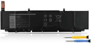 XG4K6 Laptop Battery 97Wh Replacement for Dell Precision 5750 5760 5770 XPS 17 9700 9710 9720 9730 Series Notebook P92F001 P92F002 P92F003 01RR3 F8CPG OF8CPG 5XJ6R KVPMY 0YY3V KRDHV 11.4V 6-Cells