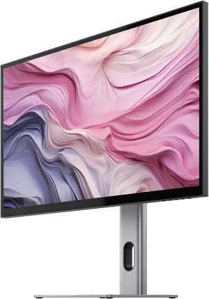 ALOGIC Clarity 27" 4K UHD LCD Monitor | USB-C 90W Power Delivery | 16:9 Silver & Black | Adjustable Stand