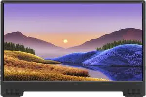 Gechic M152H 15.6" 1080p Portable Monitor, HDMI/USB-C, Extended USB-A Port, 45W PD Fast Charging, 2W Massive-Sound Speakers, Quick-Release Stand, Laptop, Tablet, Smartphone, MacBook and Switch