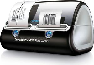 DYMO Label Printer | Label Writer 450 Twin Turbo Direct Thermal Label Printer, Fast Printing, Great for Labeling, Filing, Shipping, Mailing, Barcodes and More, Home & Office Organization