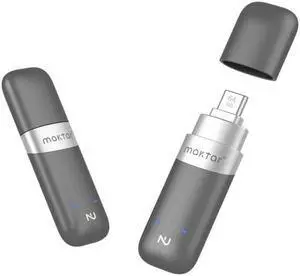 Maktar Nukii Encrypted Flash Drive - Patented NFC Security USB | Data Locker, Electronic Password Keeper, Write Protect USB, iPhone Security Key & Crypto Phrase Storage 64GB