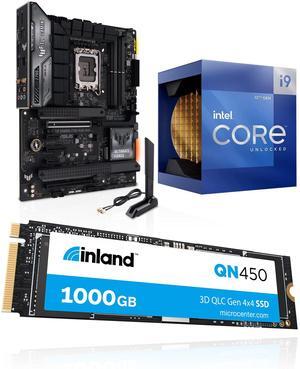 Micro Center 3 in 1 Bundle: Intel 12900K Desktop CPU+ASUS Tuf Gaming Z790-Plus WiFi Motherboard+INLAND QN450 1TB NVMe SSD