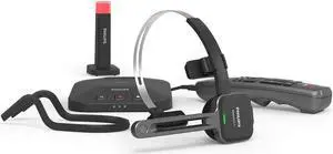 Philips SpeechOne Wireless Dictation Headset with Docking Station, Status Light and Remote Control