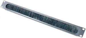 APC Rackmount Horizontal Cable Organizer, AR8429, 1U with Brush Strip