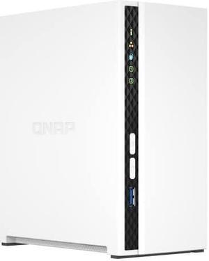 QNAP TS-233-US 2 Bay Affordable Desktop NAS with ARM Cortex-A55 Quad-core Processor and 2 GB DDR4 RAM (Diskless)