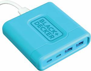BLACK+DECKER USB C Fast Charger 65W 4 Port Type USB C Charging Station Hub Block Type C Wall Charger Power Strip Adapter Plug 2 USB C 2 USB for iPad iPhone 15 14 13 12 Pro Max Pixel Note Galaxy