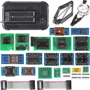 ACEIRMC T48 (TL866-3G) Programmer Support 34000+ ICS for SPI/Nor/NAND Flash/EMMC BGA/TSOP/SOP/PLCC (T48 Programmer Host+19 Adapter)