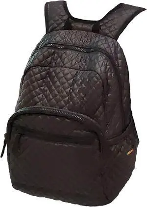 CLARANY Comfortable quilted 15 inch Laptop & Tablet Fashion Travel Tennis Racquet Backpack Water Repellent Stain Resistance