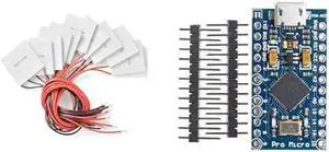 diymore microcontroller Pro Micro 16MHz 5V with 2-Row Pins Header Module Board with ATmega32U4