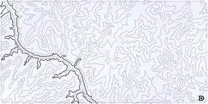 Deskr White Topograph Canyon Deskpad Full XXL Gaming Desk Mat Gamer Desk Pad with Stitched Edges 5mm Thick Non-Slip Water-Resistant Rubber Laptop Computer Mousepad for Office & Home - 47 x 24 in