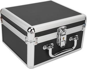 2.5In Hard Drive Storage Box, 20 Bays Hard Drive Case Double Convenient Handle Hard Drive Case with Security Lock for Home Office