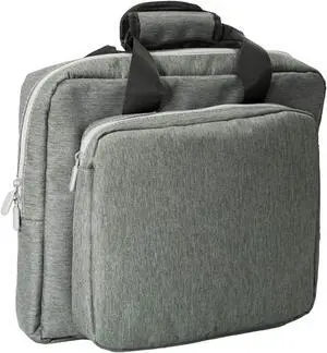 LuxiSync Traveling Case for Starlink Mini, Portable Mini Carry Bag for Outdoor Camping and RV Trips, Easy-to-Carry Organizer for Starlink Dish and AccessoriesGrey