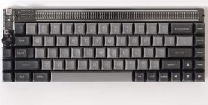 nullbits Nibble ANSI+ISO 65% 72 Key Programmable QMK Mechanical Keyboard Kit (Plus - Black)