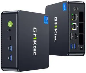 GMKtec Mini PC, K7 Plus 13th Gen Intel Core i7-13620H (10C/16T, up to 4.9GHz), 32GB DDR5 RAM (16GB*2)/1TB PCIe SSD Mini Desktop Computer, i226V Dual LAN/USB-C/USB4.0/8K UHD/WiFi 6/BT5.2