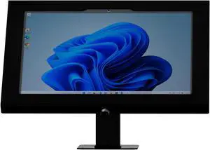 TABcare 180 Tilting 360 Rotating Locking Metal Desktop & Wall Mount for MS Surface Pro 3 4 5 6 7- Kiosk, POS, Store, Show Display (Black)