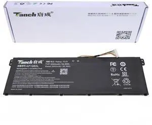 Tanch AP19B5L Laptop Battery Replacement for ACER Aspire 5 A515-56G-77WL A515-55 A515-43 A515-44 A514-54 Swift 3 SF314-42-R9YN TravelMate P215-52 Series 15.4V 3550mAh 54.6Wh