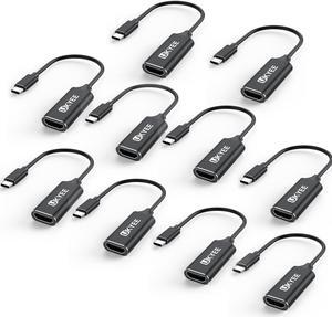 USBC to HDMI Adapter 10-Pack,USB Type-C to HDMI Converter Compatible [Thunderbolt 3 Compatible] for MacBook Pro/Air, iMac, iPad Pro, Galaxy S20 S10, Surface and More