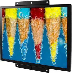 VSDISPLAY 19Inch LCD Monitor 1280x1024 High Brightness Display Support VGA/DVI Video Input,for Gaming/Industrial Secondary Monitor