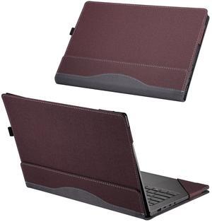 XJchen Laptop Cover Compatible with Lenovo ThinkBook V15 G2 G3 G4 G5 ThinkPad L15 IdeaPad 1 3 15ALC7 15AMN7 15IJL7 15ITL6 15IAU7 Slim 3 15IRU8 Sleeve Protective Skin Case Pouch (Wine red)