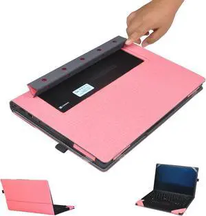 XJchen Laptop Sleeve Compatible with HP Envy x360 2-in-1 14-fc0000 14-fa0000 14-eu0000 & ThinkPad X1 Carbon Gen 12 Zenbook 14 OLED UX3402 UM3402 Q409ZA UX3405MA Case Protective Cover (Pink)
