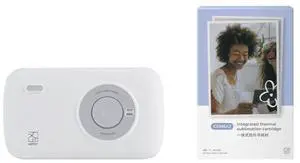 HPRT CP2100 Portable Photo Printer -Grey (2.1 x 3.4) Initial 10 Sheets & 20 Sheets Bundle