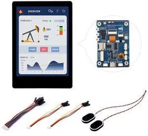 Waveshare ESP32-S3 2.8inch Capacitive Touch Display Development Board, 5-Point Touch, Multiple Peripheral Interfaces, 32-Bit LX7 Dual-Core Processor, Up to 240MHz Frequency, 240×320 Resolution