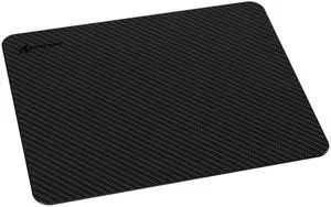 Attack Shark CM04 Carbon Fiber Gaming Mouse Mat,Esports Mouse Pad G240,Smooth Glide Feeling with Steady Control,Waterproof,Non-Slip Rubber Base, Stitched Edge, Gamer Office Home (14" x 11")