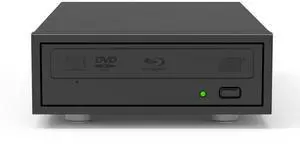 Piodata 4K UHD Reader and 16X Blu-ray BD BDXL DVD CD External Burner Writer Drive (Drive Only)