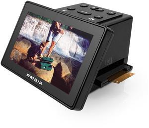 Ambir Film & Slide Scanner, 24MP, 5" LCD, Converts 35mm, 110, 126, Super 8, 8mm Film & 135, 126, 110 Slides
