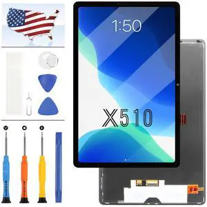 for Samsung Galaxy Tab S9 FE Screen Replacement for Samsung Tab S9 FE 5G SM-X510 SM-X516B LCD Display Touch Screen Digitizer Assembly 10.9 inch Black(Not for S9 FE+)