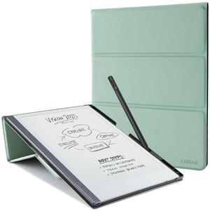 CoBak Case for Remarkable 2 -with Pen Holder and Multi-Angle Foldable Stand Feature -Perfect Choice of Remarkable 2 Case with Pen Holder for the Remarkable 2 Paper Tablet (2020 Released) ***Sage Green