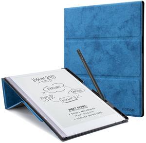 CoBak Case for Remarkable 2 -with Pen Holder and Multi-Angle Foldable Stand Feature -A Remarkable 2 Case with Pen Holder for The Remarkable 2 Paper Tablet***Denim Blue