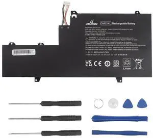 A AMANDA OM03XL OMO3XL Laptop Battery for HP EliteBook x360 1030 G2 1GY31PA 1UX08PA Y8Q67EA Y8Q89EA Z2W62EA Series 863167-171 863280-855 HSTNN-IB7O HSTNN-IB70 HSTNN-1B70 863167-1B1 HSN-I04C