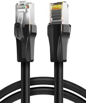 Enmane Cat7 Ethernet Cable 35FT, High Speed Double Shield (SFTP) 10Gbps 600Mhz LSZH Cat7 LAN Network Cable with Gold Plated Rj45 Connector for Router, Gaming,Xbox, Modem