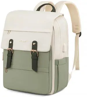 LOVEVOOK Travel Laptop Backpack Purse for Women Fashion Vintage Computer Backpack 15.6 Inch Large Teacher Nurse Backpack Casual Daypack for Business Work College