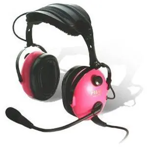 Pilot USA PA11-81T Ladies Pink Passive Headset