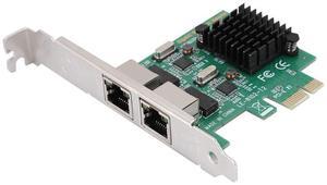 RJ 45 Dual-Port Gigabit PCI-E Network Card 10/100/1000Mbps