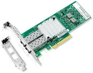 10Gb Network Card with Mellanox ConnectX-3 Chipset,Dual-SFP+ Ports PCI Express 3.0 X8 Ethernet Adapter