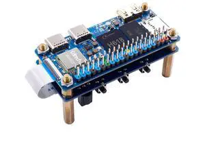 Orange Pi Zero 2W 4GB with Expansion Board Allwinner H618 LPDDR4 Quad Core CPU 64 Bit Single Board Computer, 1.5GHz Frequency WiFi Bluetooth Support 4K Display