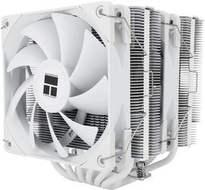 Thermalrlght Peerless Assassin 120 White CPU Air Cooler, 6 Heat Pipes, Dual 120mm TL-C12W PWM Fan,Aluminium Heatsink Cover, AGHP Technology,for AMD AM4 AM5/Intel 1700/1150/1151/1200/2011/1851